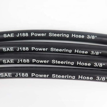 3/8" Black Surface SAE J188 Resistant to Ethanol Power Steering Hose